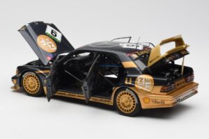 Mercedes 190E 2.5-16 Evo II #9 K. Ludwig Macau GP 3rd Place 1991 AUTOart 1:18 89135 Kovina – slika 5 od 8