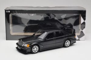 Mercedes 190E W201 2.5-16 EVO 2 Črna Metallic Minichamps 1:18 155036100 Kovina – slika 6 od 6