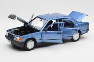 Mercedes 190E W201 Diamond Moder Dealer Edition Norev 1:18 B66040661 Kovina – slika 2 od 8