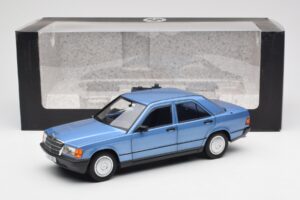 Mercedes 190E W201 Diamond Moder Dealer Edition Norev 1:18 B66040661 Kovina – slika 8 od 8