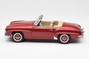 Mercedes 190SL W198 Rdeč AUTOart 1:18 76116 Kovina – slika 4 od 8