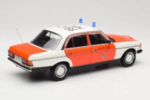 Mercedes 200 W123 Rešilec Bel Norev 1:18 183834 Kovina – slika 5 od 8