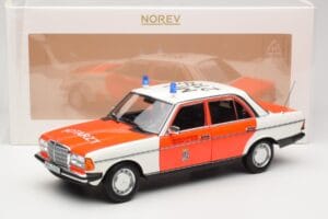 Mercedes 200 W123 Rešilec Bel Norev 1:18 183834 Kovina – slika 8 od 8