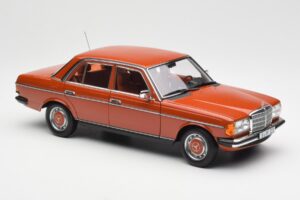 Mercedes 200 W123 English Rdeč Dealer Edition Norev 1:18 B66040653 Kovina – slika 6 od 8