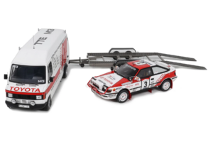 Mercedes 208D + Toyota Celica ST165 Gr.A RAC Safari 1990 Otto 1:18 OT480 Smola – slika 3 od 4