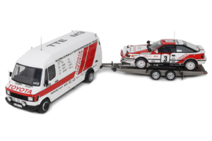 Mercedes 208D + Toyota Celica ST165 Gr.A RAC Safari 1990 Otto 1:18 OT480 Smola – slika 4 od 4