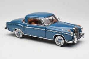 Mercedes 220 SE W128 Modra Sun Star 1:18 3561 Kovina – slika 6 od 8