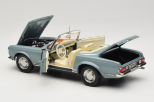 Mercedes 230 SL W113 Horizon Blue Norev 1:18 183992 Kovina – slika 6 od 9