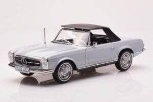 Mercedes 230 SL W113 Pagoda Siv Norev 1:18 183990 Kovina – slika 3 od 8