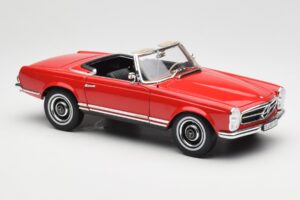 Mercedes 230 SL W113 Pagoda Rdeč Norev 1:18 B660640596 Kovina – slika 6 od 8