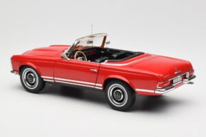 Mercedes 230 SL W113 Pagoda Rdeč Norev 1:18 B660640596 Kovina – slika 7 od 8