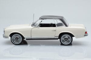 Mercedes 230 SL W113 Pagoda Bel Omejena Izdaja Norev 1:18 183768 Kovina – slika 5 od 9