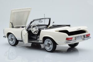 Mercedes 230 SL W113 Pagoda Bel Omejena Izdaja Norev 1:18 183768 Kovina – slika 6 od 9
