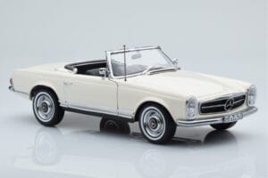 Mercedes 230 SL W113 Pagoda Bel Omejena Izdaja Norev 1:18 183768 Kovina – slika 7 od 9