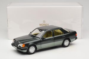 Mercedes 230E W124 Night Green Metallic Norev 1:18 183952 Kovina – slika 8 od 8