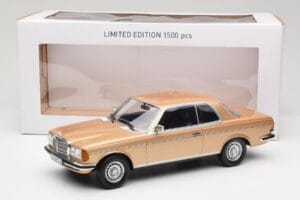 Mercedes 280 CE C123 Zlata Norev 1:18 183587 Kovina – slika 6 od 6
