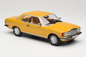 Mercedes 280 CE C123 Sahara Yellow Norev 1:18 183985 Kovina – slika 4 od 6