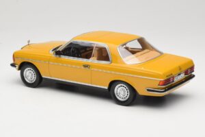 Mercedes 280 CE C123 Sahara Yellow Norev 1:18 183985 Kovina – slika 5 od 6