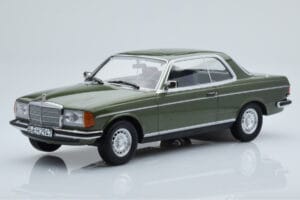 Mercedes 280 CE W123 Coupe Zelen Norev 1:18 183704 Kovina