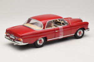 Mercedes 280 SE Coupe Rdeč Norev 1:18 183527 Kovina – slika 2 od 6