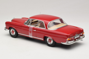 Mercedes 280 SE Coupe Rdeč Norev 1:18 183527 Kovina – slika 5 od 6