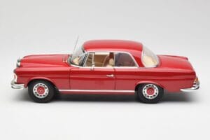Mercedes 280 SE W108 Rdeč Norev 1:18 193527 Kovina – slika 4 od 8