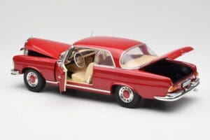 Mercedes 280 SE W108 Rdeč Norev 1:18 193527 Kovina – slika 5 od 8