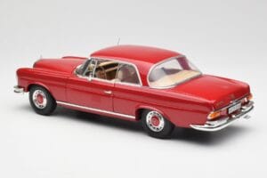 Mercedes 280 SE W108 Rdeč Norev 1:18 193527 Kovina – slika 7 od 8