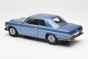 Mercedes 280C/8 W114 Coupe Modra Metallic AUTOart 1:18 76187 Kovina – slika 7 od 8