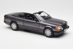 Mercedes 300 CE-24 W124 Kabriolet Vijolična Metallic Norev 1:18 183567 Kovina – slika 8 od 10