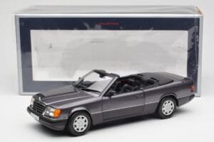 Mercedes 300 CE-24 W124 Kabriolet Vijolična Metallic Norev 1:18 183567 Kovina – slika 10 od 10