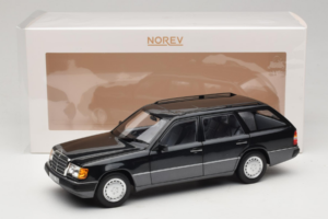 Mercedes 300 D W124 Karavan Črn Norev 1:18 183960 Kovina – slika 8 od 8