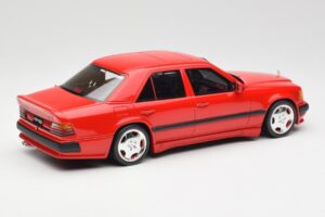 Mercedes 300E W124 6.0 AMG Signal Rdeč Otto 1:18 OT1104 Smola – slika 2 od 6