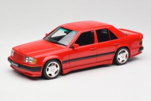 Mercedes 300E W124 6.0 AMG Signal Rdeč Otto 1:18 OT1104 Smola