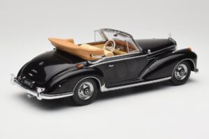 Mercedes 300 SC W188 Kabriolet Črn KK-Scale 1:18 KKDC180941 Kovina – slika 2 od 6