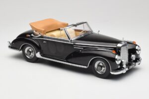 Mercedes 300 SC W188 Kabriolet Črn KK-Scale 1:18 KKDC180941 Kovina – slika 4 od 6