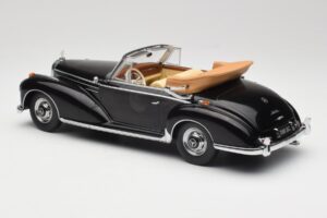 Mercedes 300 SC W188 Kabriolet Črn KK-Scale 1:18 KKDC180941 Kovina – slika 5 od 6