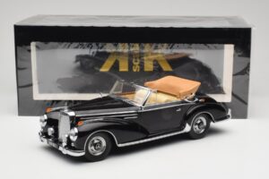 Mercedes 300 SC W188 Kabriolet Črn KK-Scale 1:18 KKDC180941 Kovina – slika 6 od 6