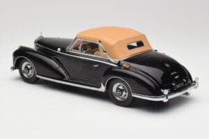 Mercedes 300 SC W188 Kabriolet Softtop Črn KK-Scale 1:18 KKDC180943 Kovina – slika 5 od 6