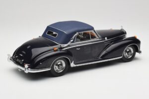 Mercedes 300 SC W188 Kabriolet Softtop Temno Modra KK-Scale 1:18 KKDC180944 Kovina – slika 2 od 6