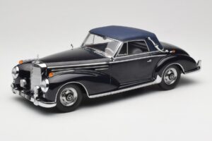 Mercedes 300 SC W188 Kabriolet Softtop Temno Modra KK-Scale 1:18 KKDC180944 Kovina