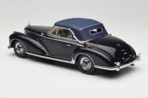 Mercedes 300 SC W188 Kabriolet Softtop Temno Modra KK-Scale 1:18 KKDC180944 Kovina – slika 5 od 6