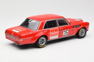 Mercedes 300 SEL 6.8 #35 H. Kelleners Hockenheim 1973 Minichamps 1:18 100713435 Kovina – slika 3 od 8