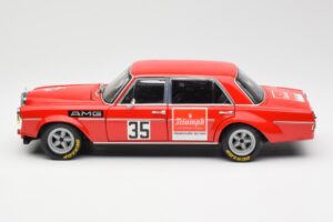 Mercedes 300 SEL 6.8 #35 H. Kelleners Hockenheim 1973 Minichamps 1:18 100713435 Kovina – slika 4 od 8