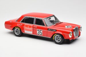 Mercedes 300 SEL 6.8 #35 H. Kelleners Hockenheim 1973 Minichamps 1:18 100713435 Kovina – slika 6 od 8