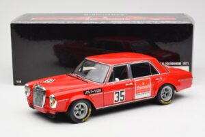 Mercedes 300 SEL 6.8 #35 H. Kelleners Hockenheim 1973 Minichamps 1:18 100713435 Kovina – slika 8 od 8