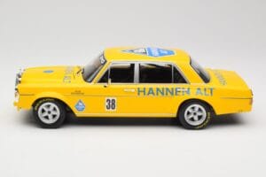 Mercedes 300 SEL 6.8 W109 #38 H. Heyer Season Finale Hockenheim 1971 Minichamps 1:18 155713438 Kovina – slika 3 od 6