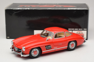 Mercedes 300 SL Gullwing Rdeč Minichamps 1:18 180039001 Kovina – slika 8 od 8