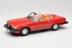 Mercedes 300 SL R107 Rdeč Norev 1:18 B66040623 Kovina
