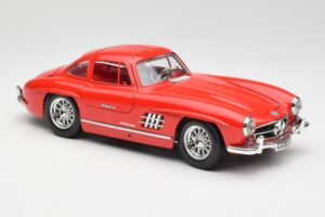 Mercedes 300 SL Rdeč Bburago 1:18 3015 Kovina – slika 6 od 8
